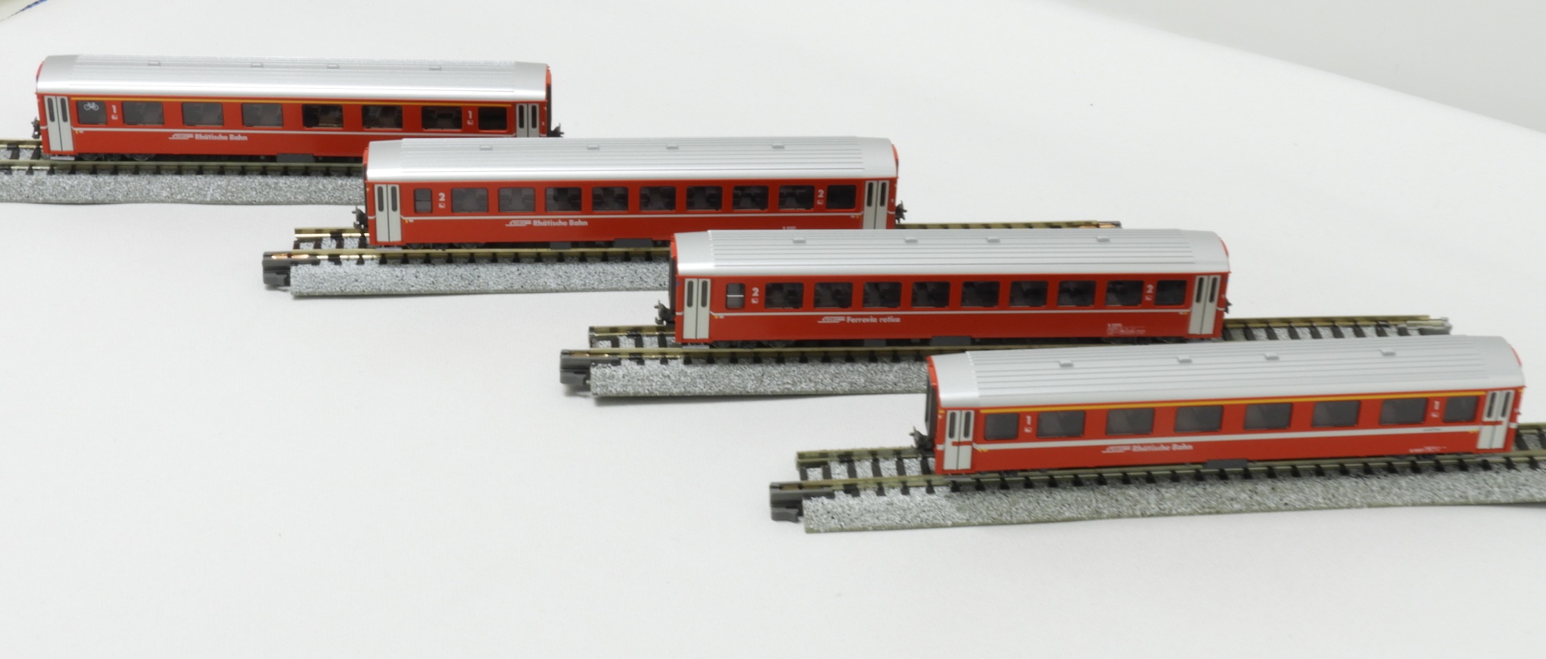 KATO Nゲージ アルプスの赤い客車 Ew I 4両増結セット  鉄道