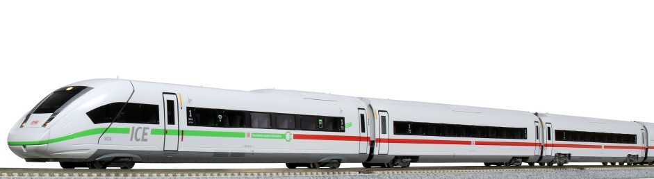 KATO鉄道模型オンラインショッピング ICE4（グリーン帯） 基本セット（4両）: 現在販売中の商品 - kato