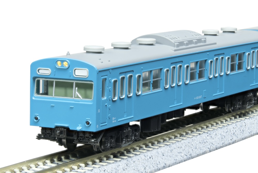 KATO鉄道模型オンラインショッピング 103系＜スカイブルー＞ 4両セット