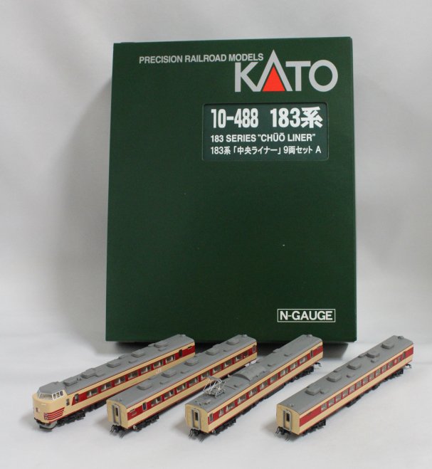 KATO鉄道模型オンラインショッピング 183系中央ライナー 9両セット: 現在販売中の商品 - kato