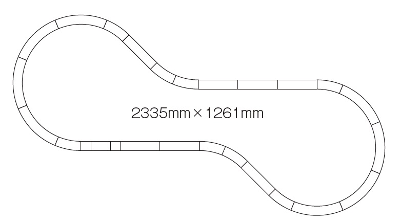 KATO鉄道模型オンラインショッピング V11 複線線路基本セット: □現在 