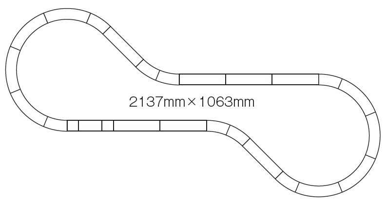 KATO鉄道模型オンラインショッピング Ｖ１４ 内側複線線路セット 