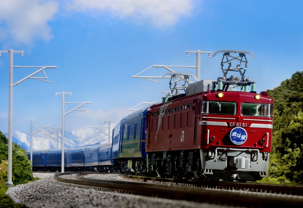 KATO鉄道模型オンラインショッピング EF81 81 北斗星色: □現在販売中