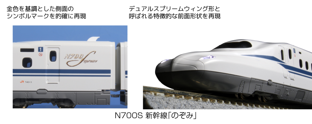 KATO鉄道模型オンラインショッピング スターターセット N700S新幹線 ...