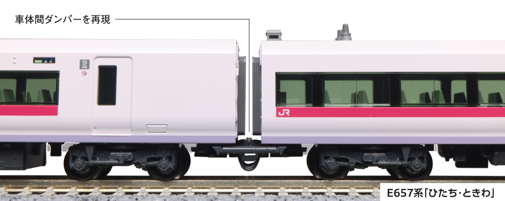 KATO鉄道模型オンラインショッピング E657系「ひたち・ときわ」 6両 