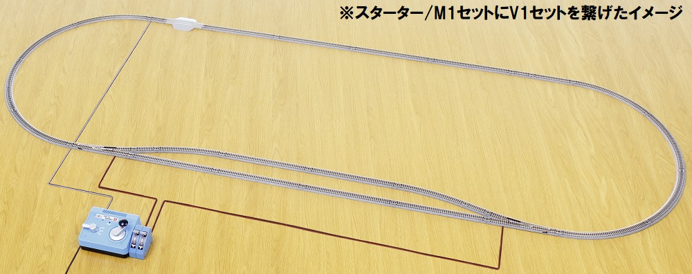 KATO鉄道模型オンラインショッピング V1 島式ﾎｰﾑ用待避線電動ﾎﾟｲﾝﾄｾｯﾄ 