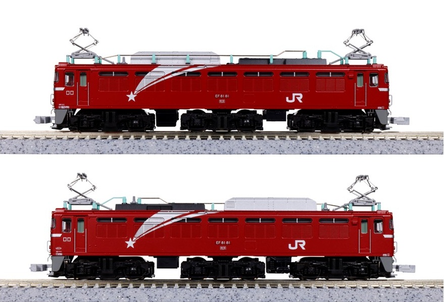 KATO鉄道模型オンラインショッピング EF81 81 北斗星色: □現在販売中