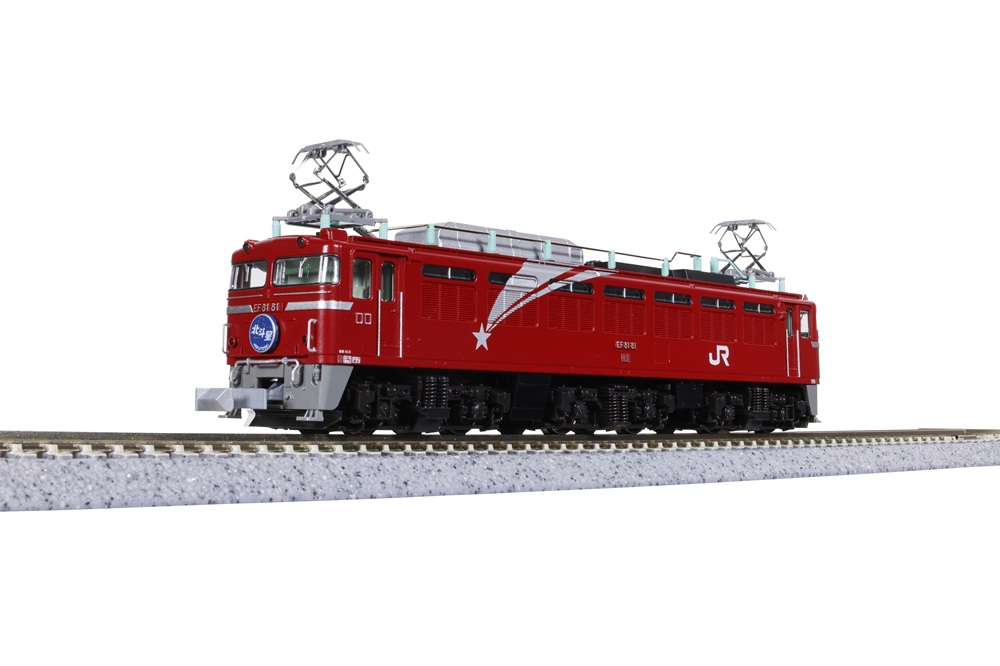 KATO鉄道模型オンラインショッピング EF81 81 北斗星色: □現在販売中