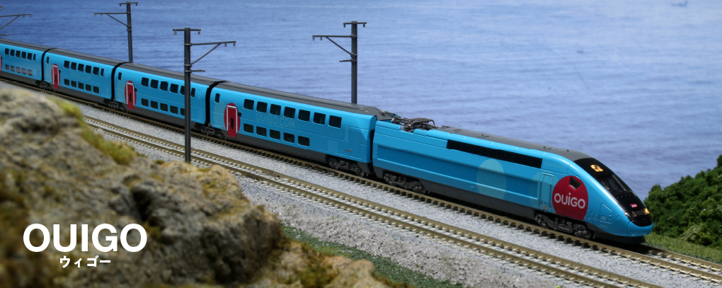 KATO鉄道模型オンラインショッピング OUIGO(ウィゴー) 10両セット 