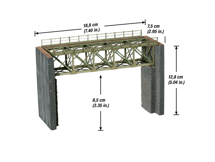 KATO鉄道模型オンラインショッピング ＨＯ ＮＯＣＨ 鉄橋１８．８ｃｍ