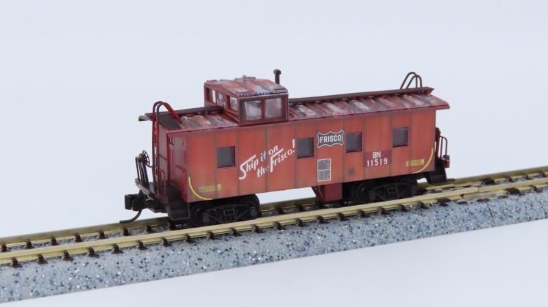 KATO鉄道模型オンラインショッピング （N）36ft車掌車 FRISCO(BN 