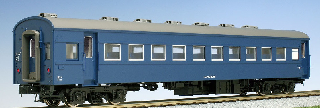 KATO鉄道模型オンラインショッピング （ＨＯ）スハフ４２ ブルー改装形 