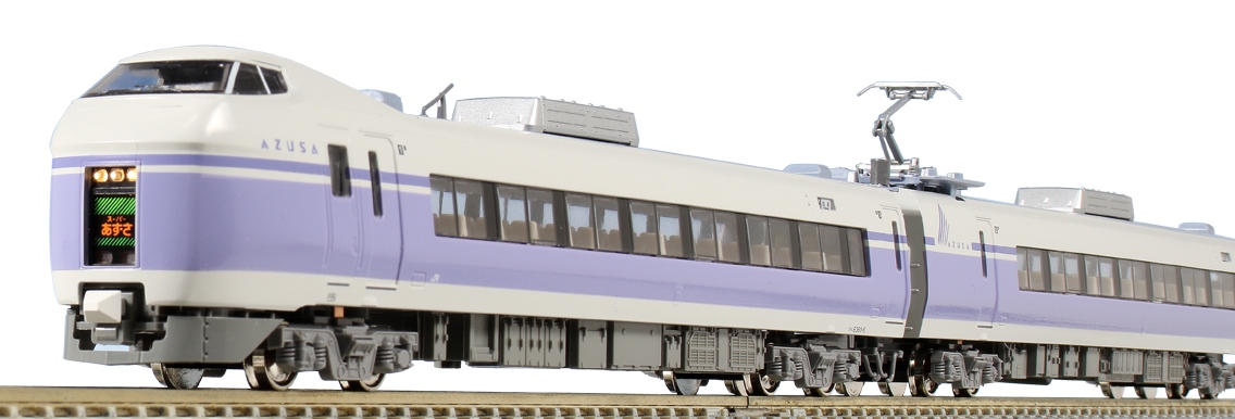 KATO鉄道模型オンラインショッピング E351系「スーパーあずさ」 8両基本セット: 現在販売中の商品 - kato