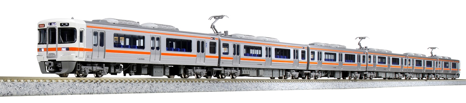 KATO鉄道模型オンラインショッピング 313系5000番台＜新快速＞ 基本セット（3両）: 現在販売中の商品 - kato