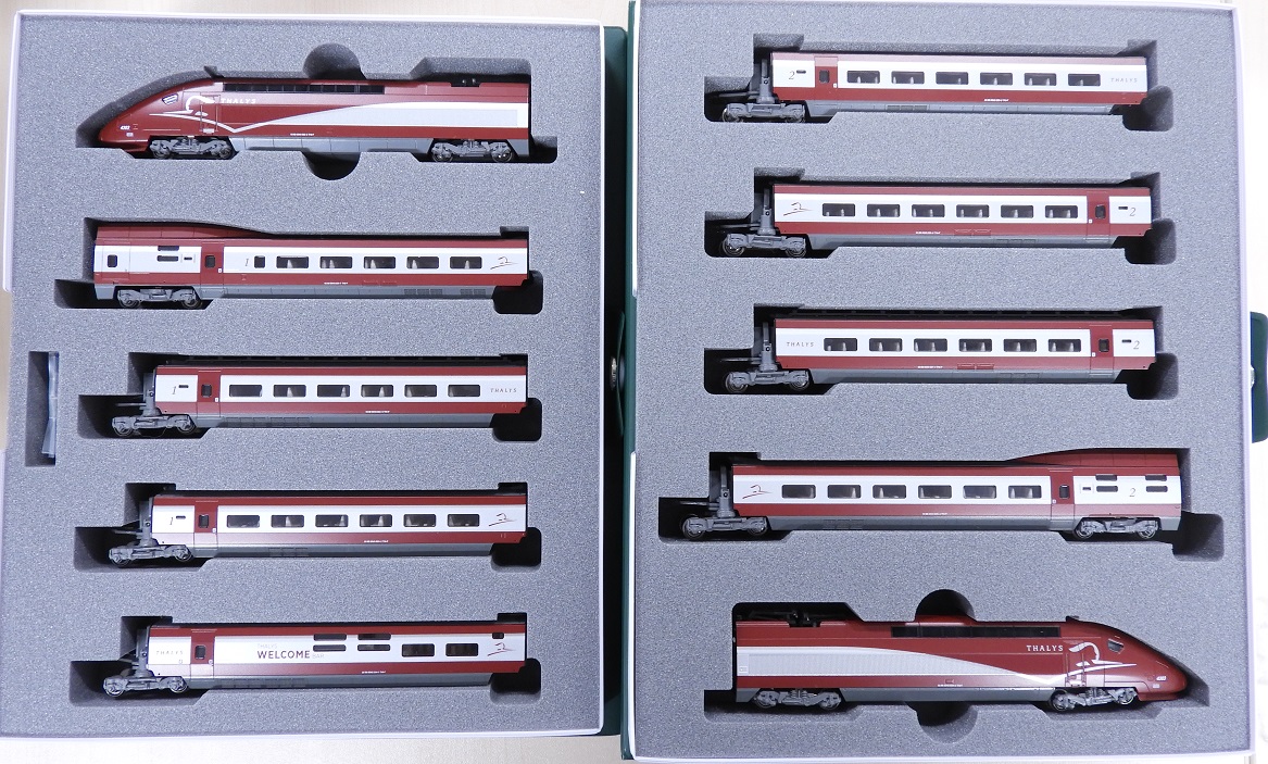 KATO鉄道模型オンラインショッピング Thalys(タリス) PBKA 新塗装 10両 