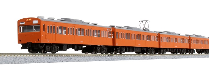 KATO鉄道模型オンラインショッピング 103系＜オレンジ＞4両セット ...