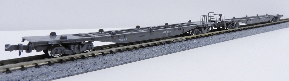 KATO鉄道模型オンラインショッピング コキ107(JRFマークなし) コンテナ 