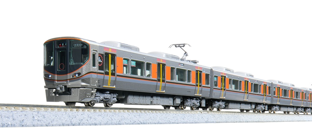 【室内灯付・走行歴有】KATO 323系 大阪環状線 Nゲージ 8両編成 323系 大阪環状線 基本セット（3両） 品番：10-1988 鉄道模型