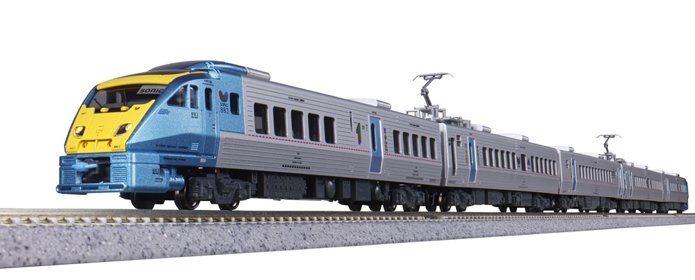 KATO鉄道模型オンラインショッピング 883系「ソニック」(イエロー) 5両