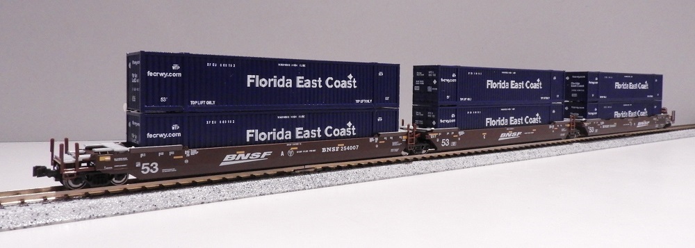 KATO鉄道模型オンラインショッピング MAXI-IV BNSF Swooshロゴ 3両