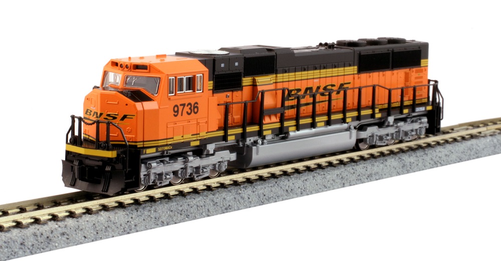 KATO鉄道模型オンラインショッピング SD70MAC BNSF #9736: □現在販売