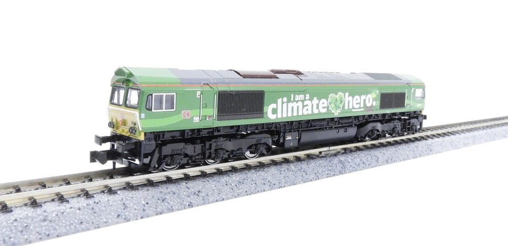 KATO鉄道模型オンラインショッピング (N) Class 66 DB Cargo Climate