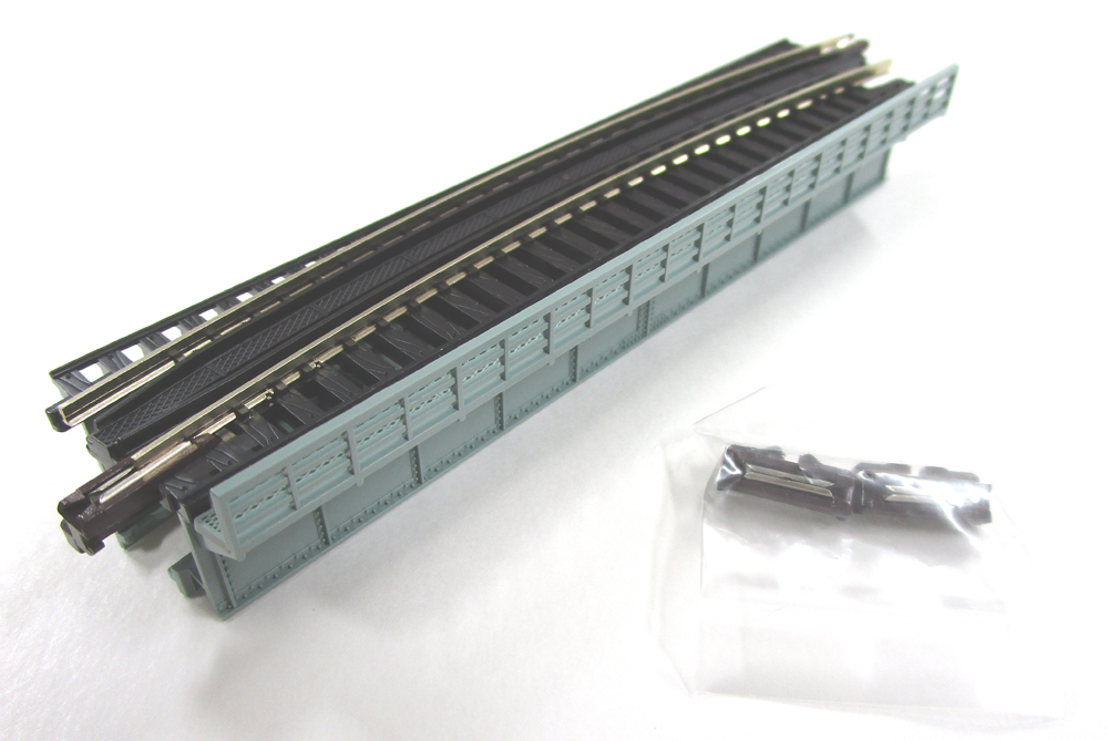 KATO鉄道模型オンラインショッピング 単線デッキガーダー曲線鉄橋Ｒ４４８－１５° 灰: 現在販売中の商品 - kato