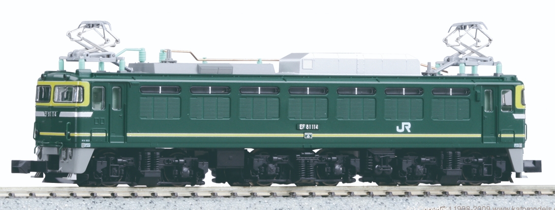 KATO鉄道模型オンラインショッピング EF81 トワイライトエクスプレス色 