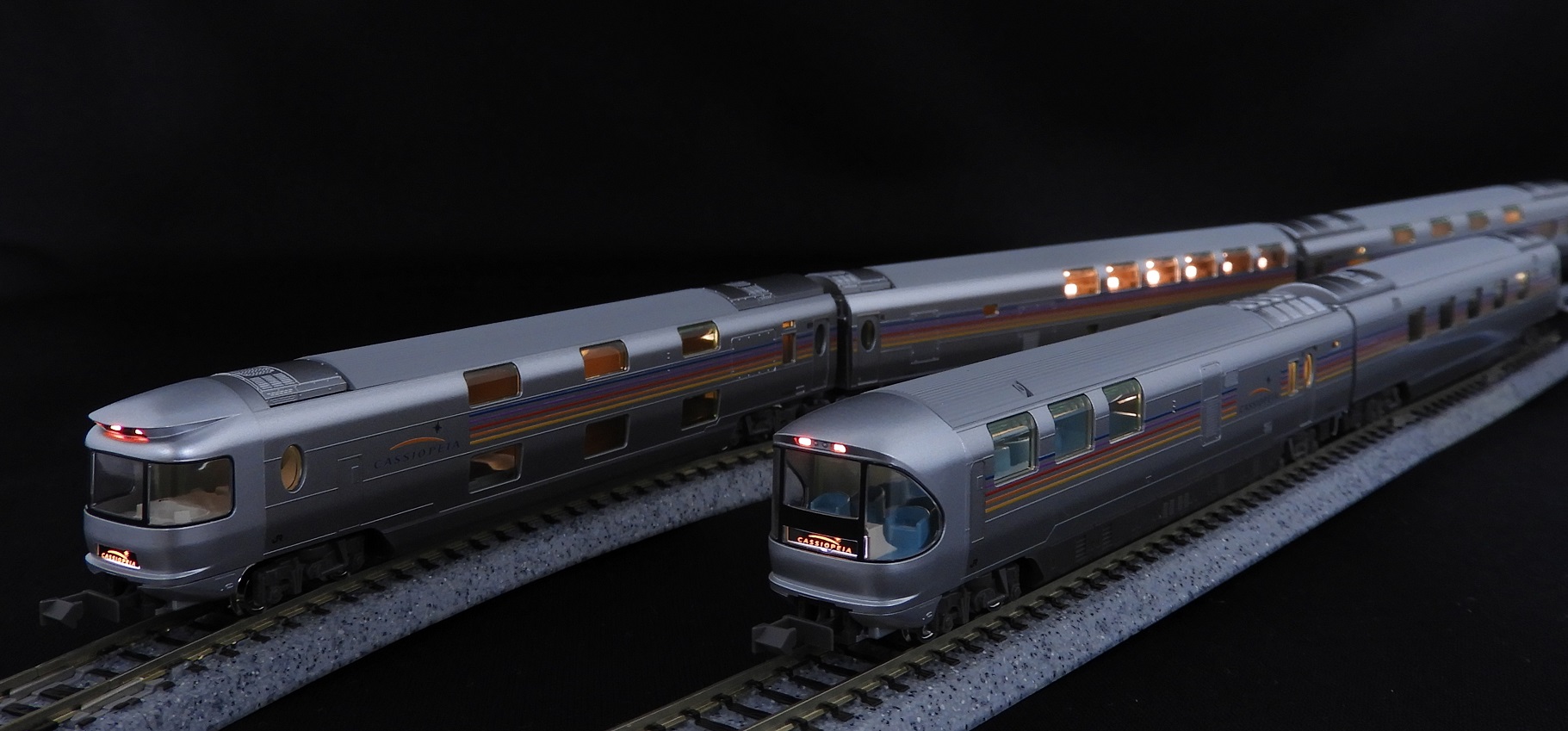 KATO 10-1608・10-1609 E26系「カシオペア」12両フルセット