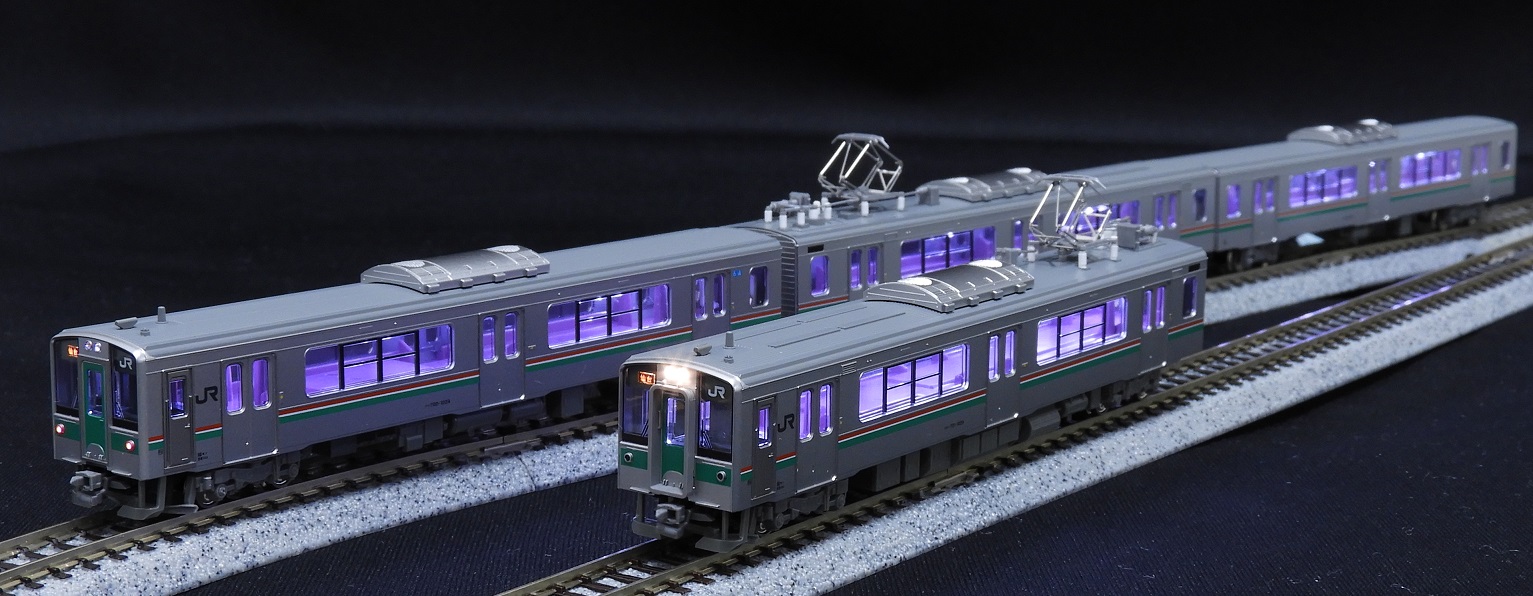 KATO鉄道模型オンラインショッピング 701系1000番台 仙台色 4両セット 