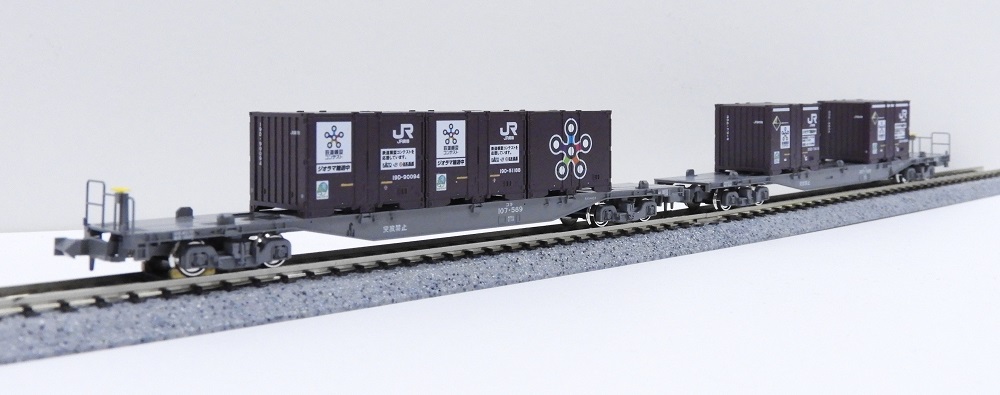 KATO鉄道模型オンラインショッピング コキ107(JRFマークなし) 鉄コン