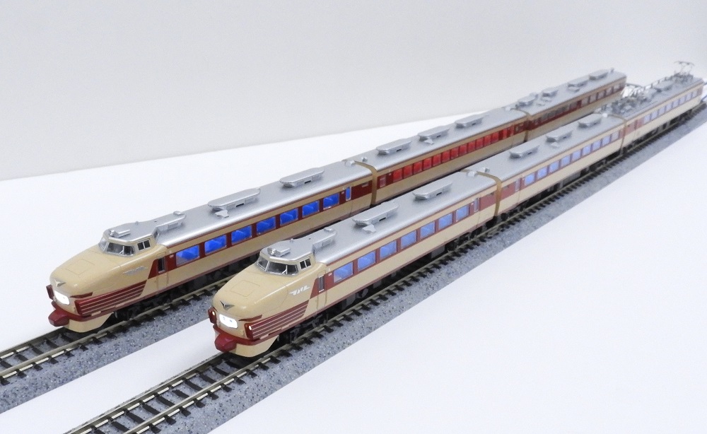 KATO鉄道模型オンラインショッピング 485系初期形 6両基本セット 室内