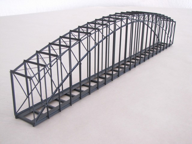 （N）BN37　アーチ鉄橋（単線）グレー
