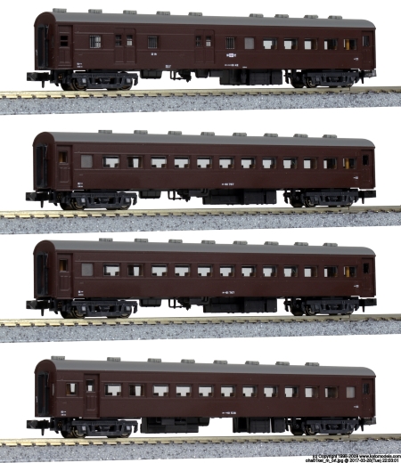KATO鉄道模型オンラインショッピング オハ61系客車4両S特別