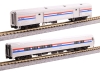 Amfleet�@ II Amtrak�@ Phase III Paint Lounge, Amtrak�@ Baggage 2 Ca