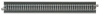 単線高架直線線路  248mm  (2本入)