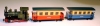 ツィラータール鉄道　SL&客車2両セット