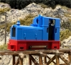 Deutz Diesel Loco OMZ 122, blue
