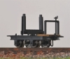 ログワゴン(木材運搬車) ブラック4両セット(ブレーキ車付)