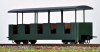 宮殿庭園鉄道 　オープン客車（緑）