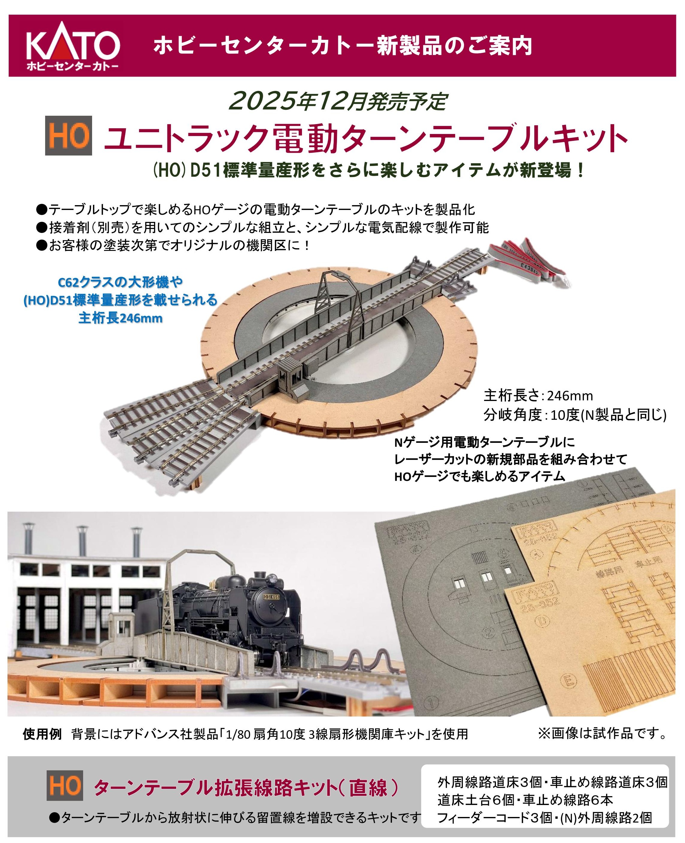 Ｎゲージ　KATO Assyパーツ 発売速報】KATO 2025年1月25日Assyパーツ発売日 （発売日情報